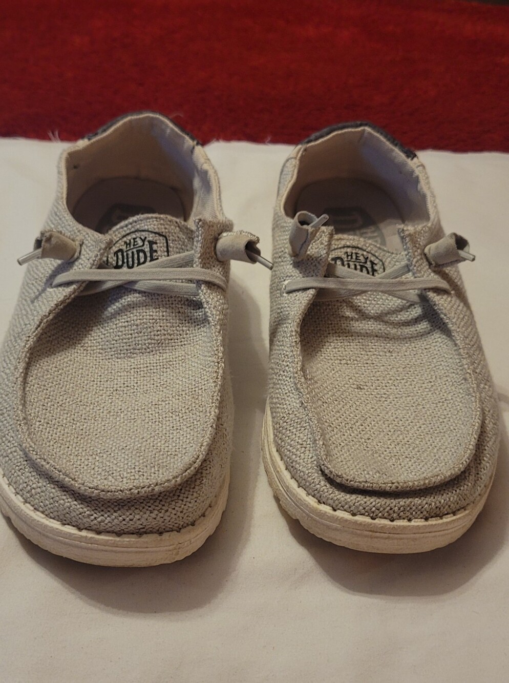 hey dude gray womens size 9